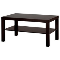 [이케아 직수입] LACK 커피테이블 (90cm), 색상:블랙브라운