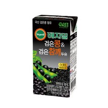 (JS) 정식품 검은콩 검은참깨 두유 190ml 24팩
