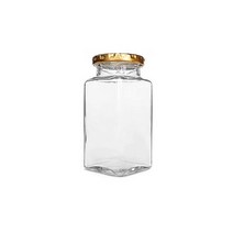 KH15 300g 낱개 잼병 과일청 수제청 유리병, 플라스틱러그-검정