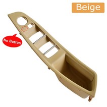 original left hand drive lhd for bmw 5 series f10 f11 red-brown beige black car interior 내부 도어 핸들 패널, 베이지 패널