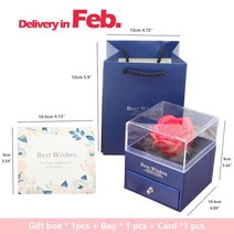 생일 간식 포장 박스 미니 선물 상자 비누 꽃 운반 가방 반지 귀걸이 목걸이 보석 창 저장 상자 결혼식 파티 발렌타인 데이 공예품, as pic, Style 35