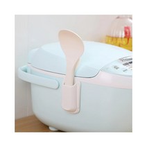 키친둘꽃이 밥주걱걸이 키친툴 밥주걱받침 주방용품꽂이, 화이트GY003985