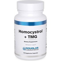더글라스랩 호모시스트롤 리보플라빈 비타민B6 B12 엽산 마그네슘 베타인 콜린 90정 Douglas Laboratories Homocystrol + TMG, 1개