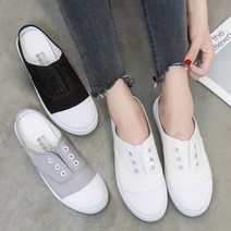 홀리버니 뮬 스니커즈 블로퍼 여성 단화 신발 CAFE1773