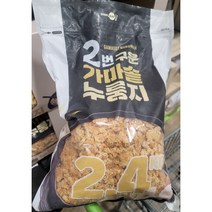 2번 구운 가마솥누룽지 2.4kg, 1개