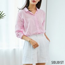 썸머 코튼 베이직 셔츠 블라우스 SADJ21A9
