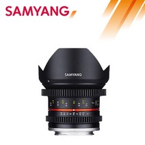 삼양 VDSLR 12mm T2.2 크롭바디용 마이크로포서드 소니 캐논 미러리스 카메라 영상 촬영 렌즈, MFT