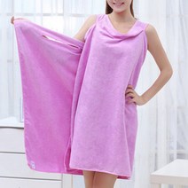 3초 가운 골프장 샤워 골프 사우나 치마 까운 배스 건식 습식 반신욕 피부관리실 목욕탕 입는 수건 찜질방 피부샵 고객 호텔 수영장 타올 베스 스커트 로브 나시 원피스형 면 퍼플