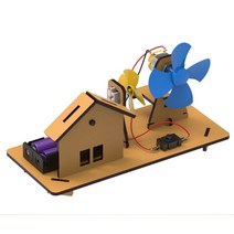 나무 친환경 풍력발전기 원리와 선풍기