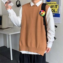 리더스 리더스 귀여운 3컬러 데일리 캐주얼 셔츠 코디 니트조끼 (6148747)