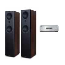 야마하 R-S202 + 미션 LX-5 MKII 하이파이오디오, 스피커(블랙)