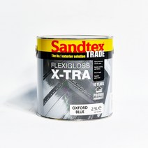 Sandtex 산텍스 유성 하이그로시 2.5L (실내 및 외벽도장), Flag Blue(유광)