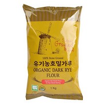이팬트리 유기농 호밀가루 1kg, 단품