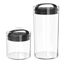 프리파라 프레쉬 세이버 밀폐용기 라지 2PK 원두보관, 톨1 + 숏1, 2개