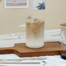 홈카페 내열유리 버츄오 네스프레소 머그컵 500ml, 6개