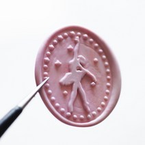 씰링스탬프 큐트 다르다 타원형 와 숏 동물 작은상 개 시리즈다 2294384510, 발레 타원형 구리 발레 타원형 구리