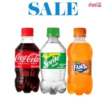 코카콜라 콜라 환타 스프라이트 300ml 3번들, 1세트(총3개)