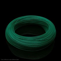 10M UL1332 PTFE 와이어 30 28 26 24 22 20 18 16 14 13 12 11 10AWG FEP 플라스틱 절연 고온 전자 케이블 300V, Green_10 Meters | 14AWG, 10 Meters_14AWG