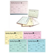 아이비스 PP먼슬리플래너 SP 4P, 먼슬리 랜덤-2개+탁상용 랜덤2개