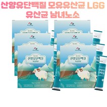 에너데이 산양유단백질앤유산균30포 산양유단백분말 프락토올리고당 유당 제인산칼륨 글리세린지방산에스테르 22종혼합유산균 엘아르지닌 산화아연 효소처리스테비아 비타민미네랄믹스 엽산 가제리, 6박스