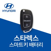 스타렉스 스마트키 배터리 키 건전지 밧데리 차키 베터리 키 약, 3개