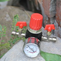 오일스키머 에어레귤레이터 오일빼기 기름 분리기, 단일 4포트 레귤레이터