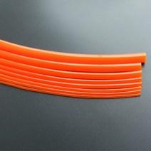 5M 레드 부드러운 폴리 우레탄 컨베이어 벨트 PU 라운드 구동 2mm 3mm 4mm 5mm 6mm 7mm 8mm 10mm 15mm Dia Thick, 5 메터