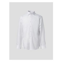 로가디스 로가디스 EASYCARE SLIM FIT 화이트 솔리드 스트레치 드레스 셔츠(와이드 칼라) (MA2164RS21)