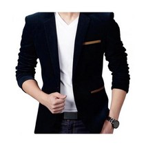 가을 파티 수트 현대 남성 비즈니스 정장 중반 허리 디자인 벨벳 클래식 버전 옷 깃 칼라 블레 이저 입히기 traje hombre