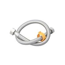 고효율펌프 10CM-10M 304 스테인레스 스틸 꼰 히터 화장실 수도꼭지 연결 고압 방폭 물 입구 호스 가정용, 1000cm, dn15