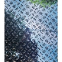 알미늄판 체크판 절단 4.5T 300X1219(mm)