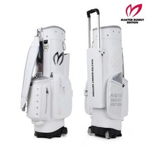 [마스터바니에디션 정품] 23년 신상품 바퀴 휠 캐디백, 화이트