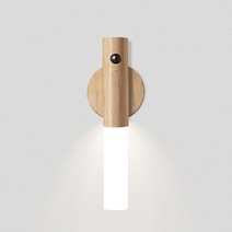 멜로우버디 무선 모션감지 LED 우드 스마트 센서 무드등