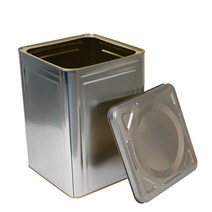 김치 해외 택배 배송 보관 포장 박스 상자 깡통 사각 공캔 식용유통 철통 17리터