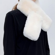 따뜻하고 포근한 고급 밍크 퍼 목도리