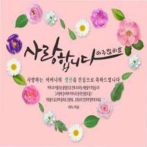 주영 디자인 생신(생일) 축하 현수막 -무료 배송- 문구수정 가능 구김없는 포장&배송, 생신-6 (사랑합니다 아주많이)