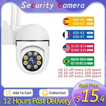 노트북듀얼모니터 보조모니터 wifi ip 보안 카메라 ptz 야외 hd 풀 컬러 360 ° 감시 무선 ap 핫스팟 인간 추적 실내 비디오, 1 개 카메라, 우리 플러그