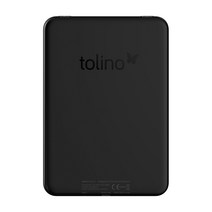 e북 이북 ebook 전자책 리더기Tolino-비전 2 Tab2 플립 페이지 블랙 이북 리, 02 전자 책 리더 + 케이스 세트, 한개옵션1