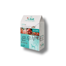 닥터소프트 더독 치킨 7세 이상 시니어 노령견용 사료, 0. Chicken/닭고기/노령견용, 3kg, 2개