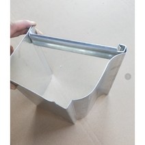 지붕빗물받이 물받이 배수관 처마물받이 지붕 거터, 15.8인치 1.5mm