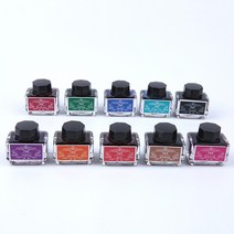만년필 캘리그라피 잉크 딥펜 깃털펜 병잉크 15ml, 9.레이크블루 (IN-83)