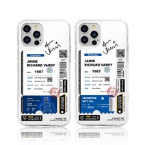 와우박스 주문제작 프리미어리그 레스터시티 제이미 바디 싸인 축구 입장권 시즌권 티켓 폰케이스