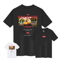JYFASHION 파라다이스 빅사이즈 S~4XL 반팔 티셔츠