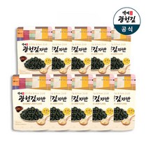 [백제광천김] 김자반 40g 10봉, 10개