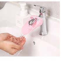 BATH 1+1 세면대 수도꼭지 확장 연장탭 세면 워터탭, 핑크, 핑크