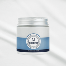 브리티시엠 댄디 하드 페이스트 100g 헤어 왁스 남자 미용실, 1개