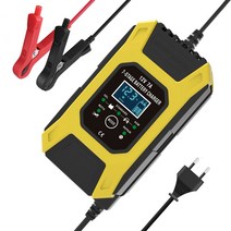 자동차 배터리 충전기 12V 리튬 납산 철리튬 만능, 1개