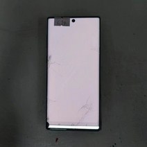 가성비 유리 깨진 잘 작동 삼성 호환 갤럭시 노트 10 N970A LCD 터치 디스플레이 화면 어셈블리 삼성 갤럭, 18 C74 Black Frame