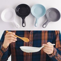 손잡이 앞접시 먹방 멜라민 디저트 브런치 캠핑 샐러드 사각 분식집 간식 빵접시, 04-손잡이 앞접시 사각아이보리 (소)
