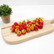 한소픈 미니 과일 모형 12P set 채소모형 야채모형 인테리어 장식품 카페 소품 촬영소품 카페 장식 디스플레이소품 사과 복숭아 딸기 망고 토마토, 토마토 12P